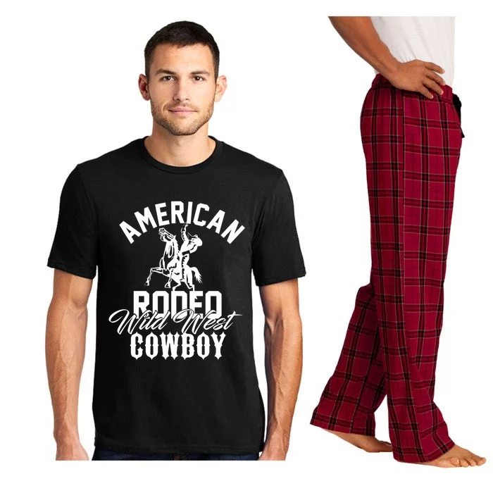 American Rodeo Wild West Cowboy Western Howdy Gift Pajama Set