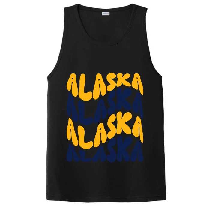 Alaska Retro Wave Performance Tank