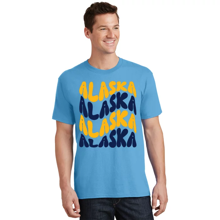 Alaska Retro Wave T-Shirt