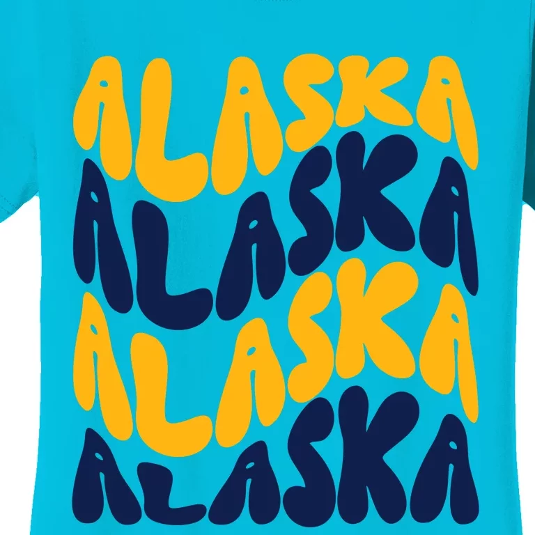 Alaska Retro Wave Women's T-Shirt