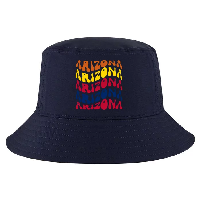 Arizona Retro Wave Cool Comfort Performance Bucket Hat