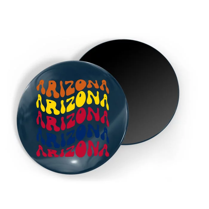 Arizona Retro Wave Magnet