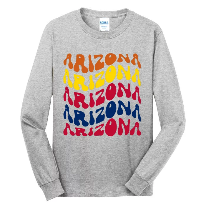 Arizona Retro Wave Tall Long Sleeve T-Shirt