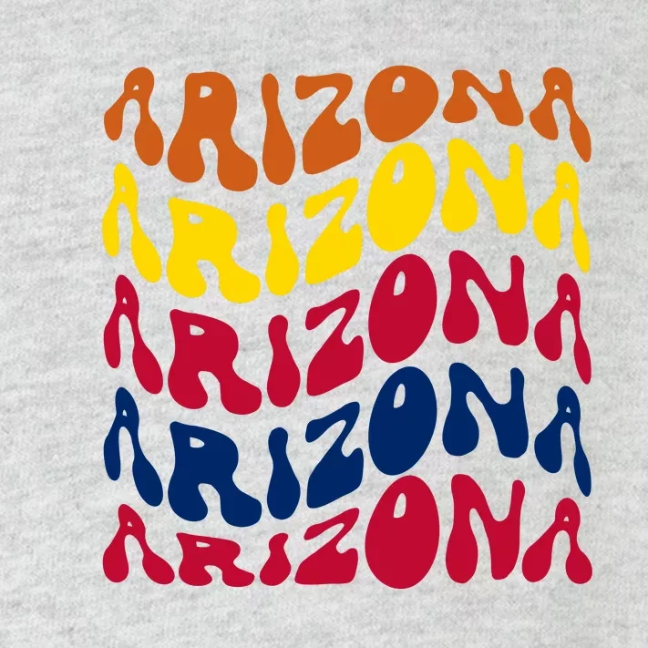 Arizona Retro Wave Toddler Long Sleeve Shirt