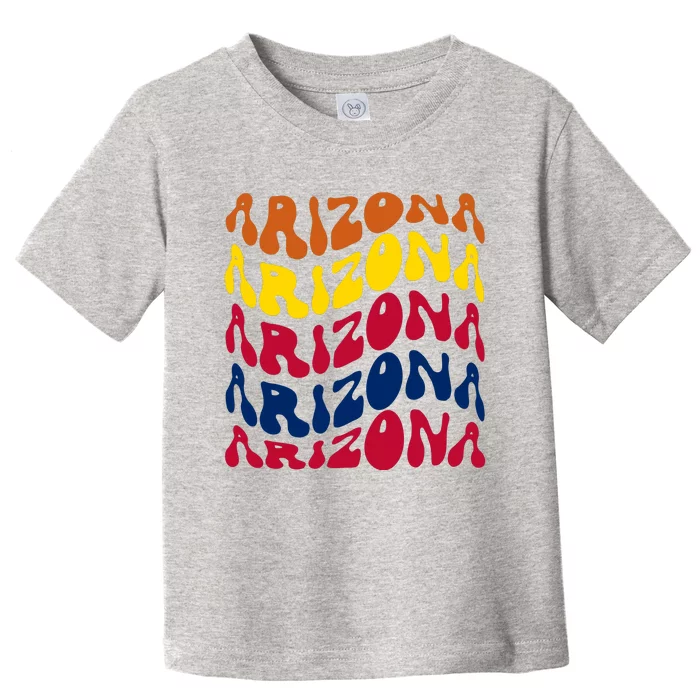 Arizona Retro Wave Toddler T-Shirt