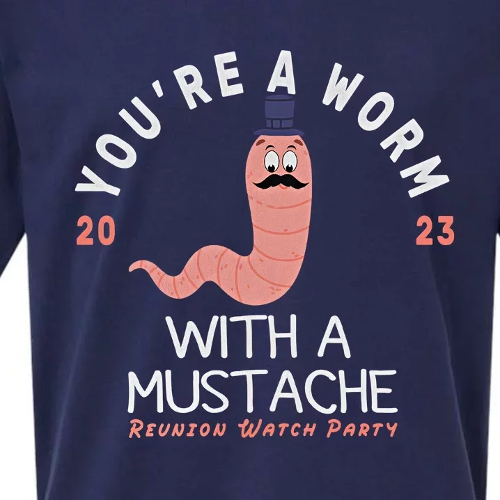 Ariana Reality You’re A Worm With A Mustache Ariana Fans Reality Lover Sueded Cloud Jersey T-Shirt