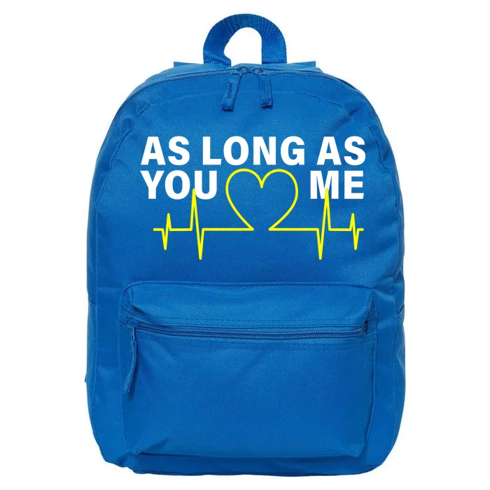 As Long As You Love Me 16 in Basic Backpack