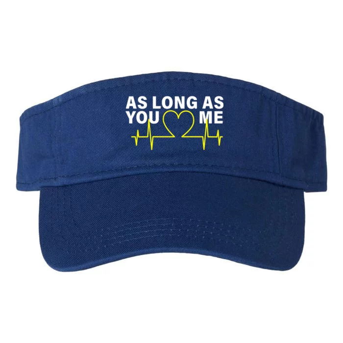 As Long As You Love Me Valucap Bio-Washed Visor