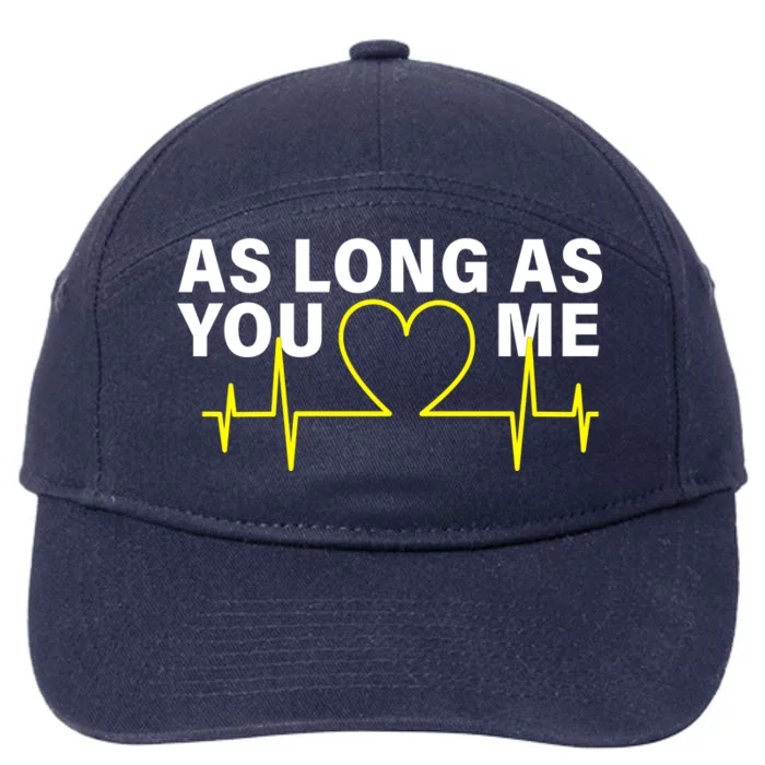 As Long As You Love Me 7-Panel Snapback Hat