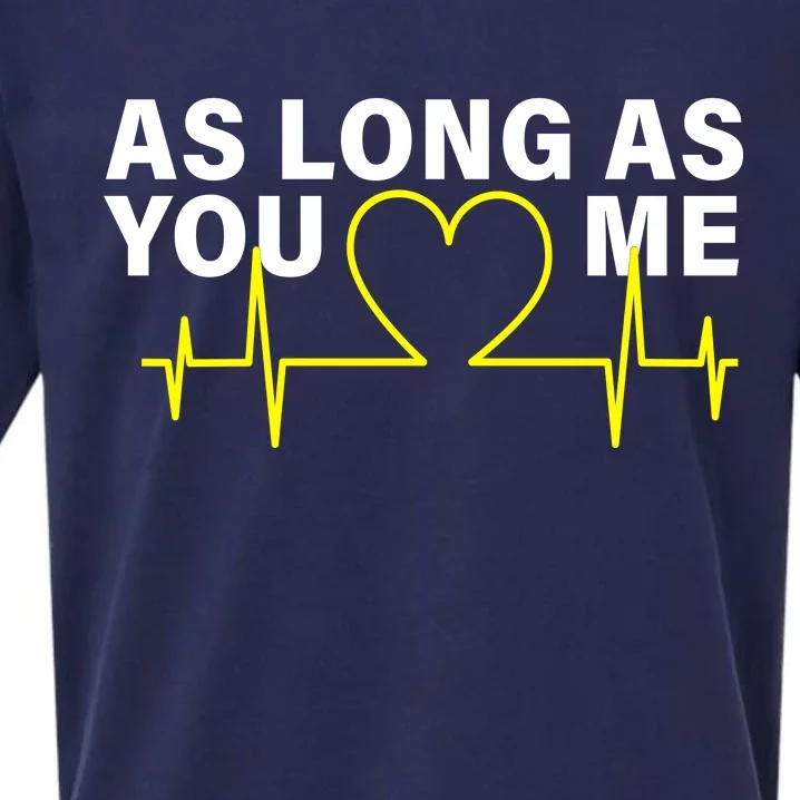 As Long As You Love Me Sueded Cloud Jersey T-Shirt