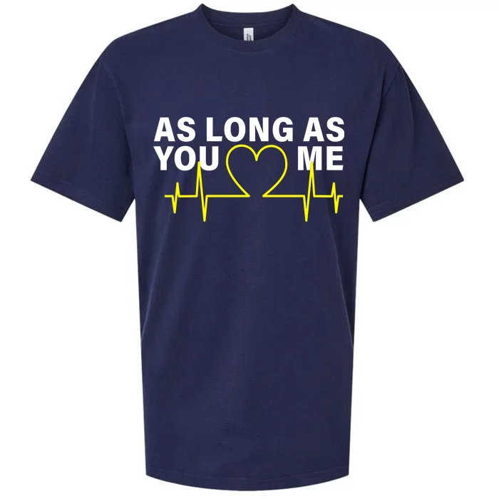 As Long As You Love Me Sueded Cloud Jersey T-Shirt