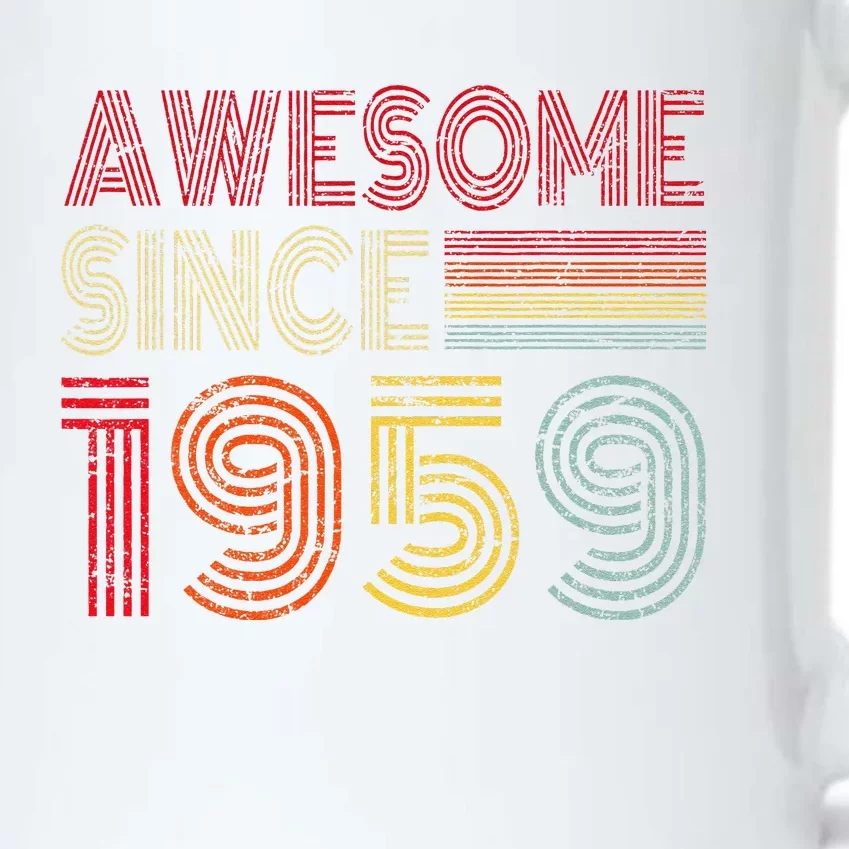 Awesome Since 1959 65 Year Old Bday Gifts For 65th Birthday Black Color Changing Mug