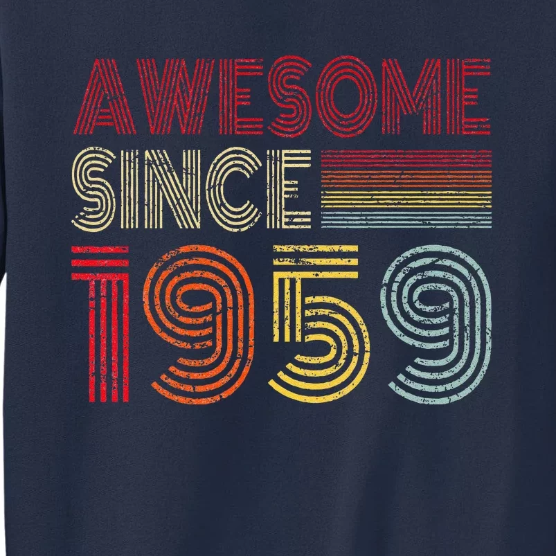 Awesome Since 1959 65 Year Old Bday Gifts For 65th Birthday Sweatshirt