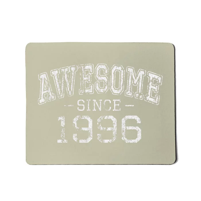 Awesome Since 1996 Vintage Style Born In 1996 Birthday Gift Mousepad