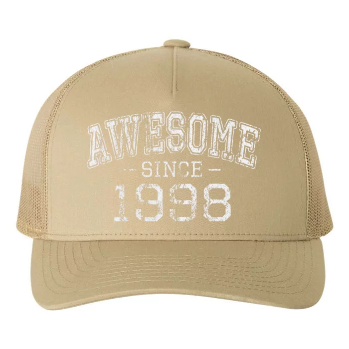 Awesome Since 1998 Vintage Style Born In 1998 Birthday Gift Yupoong Adult 5-Panel Trucker Hat