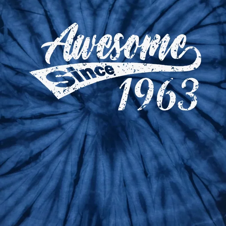 Awesome Since 1963 60th Birthday 60 Years Old Women Tie-Dye T-Shirt