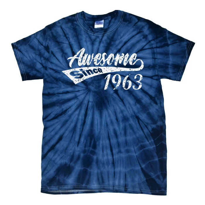 Awesome Since 1963 60th Birthday 60 Years Old Women Tie-Dye T-Shirt