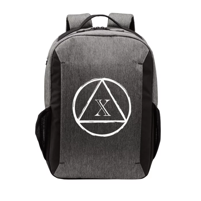 Aa Sobriety 10 Yr Abstinence 10 Years Sober Anniversary Gift Vector Backpack