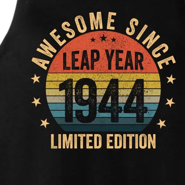 Awesome Since 1944 Leap Year Limited Edition Ladies Tri-Blend Wicking Tank