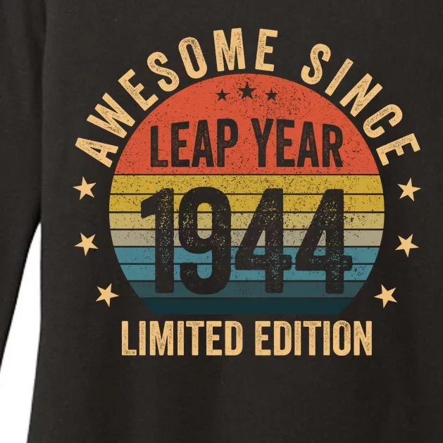 Awesome Since 1944 Leap Year Limited Edition Womens CVC Long Sleeve Shirt