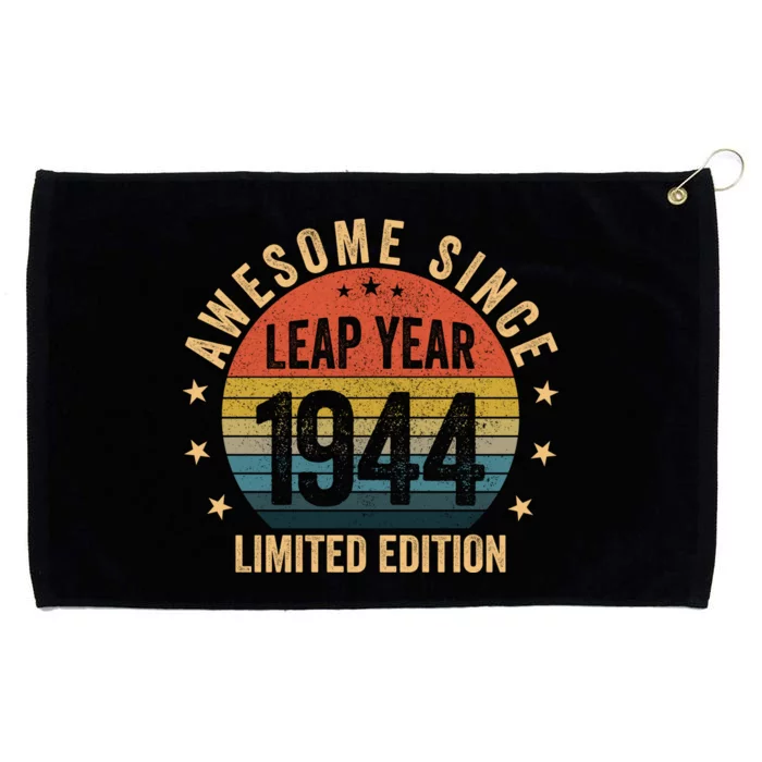 Awesome Since 1944 Leap Year Limited Edition Grommeted Golf Towel