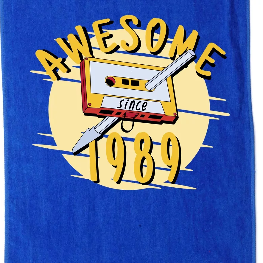 Awesome Since 1989 Platinum Collection Golf Towel