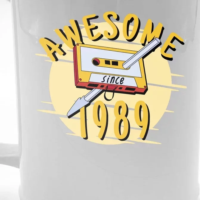 Awesome Since 1989 Front & Back Beer Stein