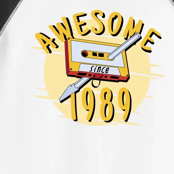 Awesome Since 1989 Toddler Fine Jersey T-Shirt