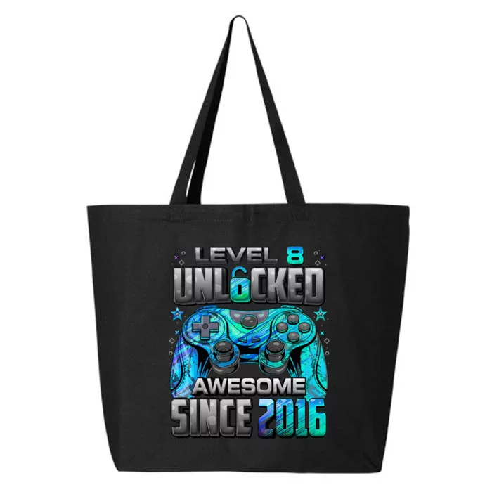 Awesome Since 2016 8th Birthday Gaming 25L Jumbo Tote