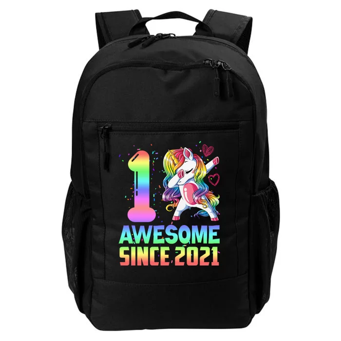 Awesome Since 2021 Unicorn 1st Birthday One Years Old Daily Commute Backpack