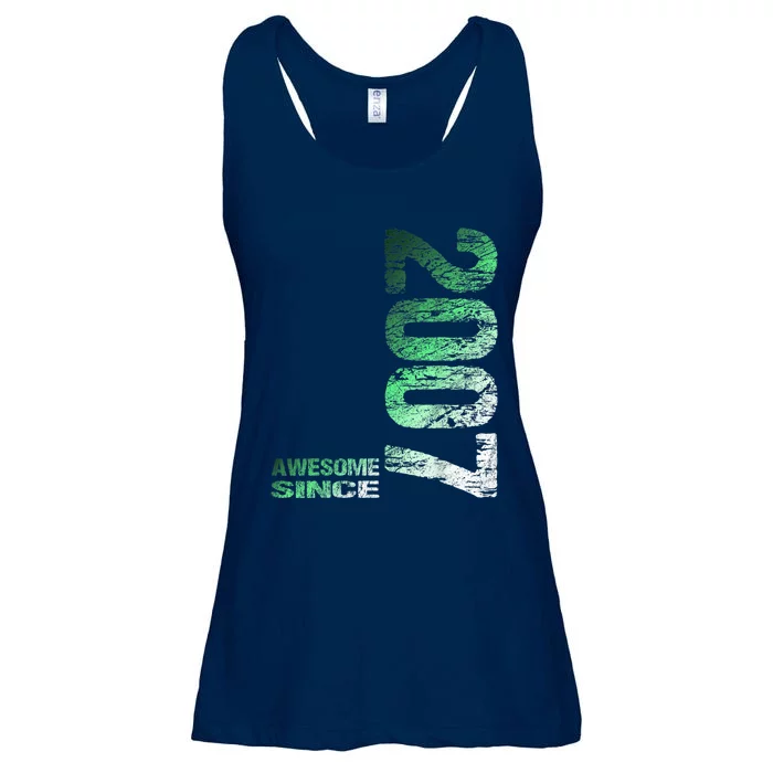 Awesome since 2007 16th Birthday Born 2007 Ladies Essential Flowy Tank