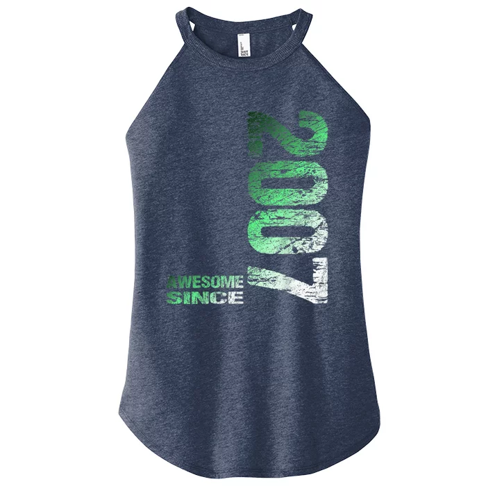 Awesome since 2007 16th Birthday Born 2007 Women’s Perfect Tri Rocker Tank