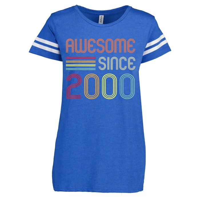 Awesome Since 2000 23rd Birthday Retro Enza Ladies Jersey Football T-Shirt