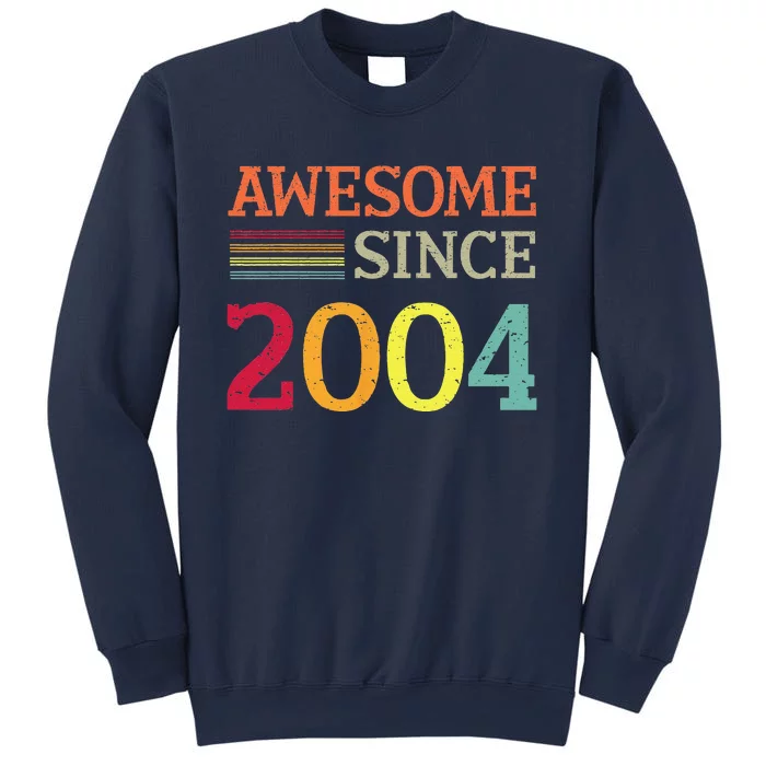 Awesome Since 2004 19th Birthday Retro Vintage Sweatshirt