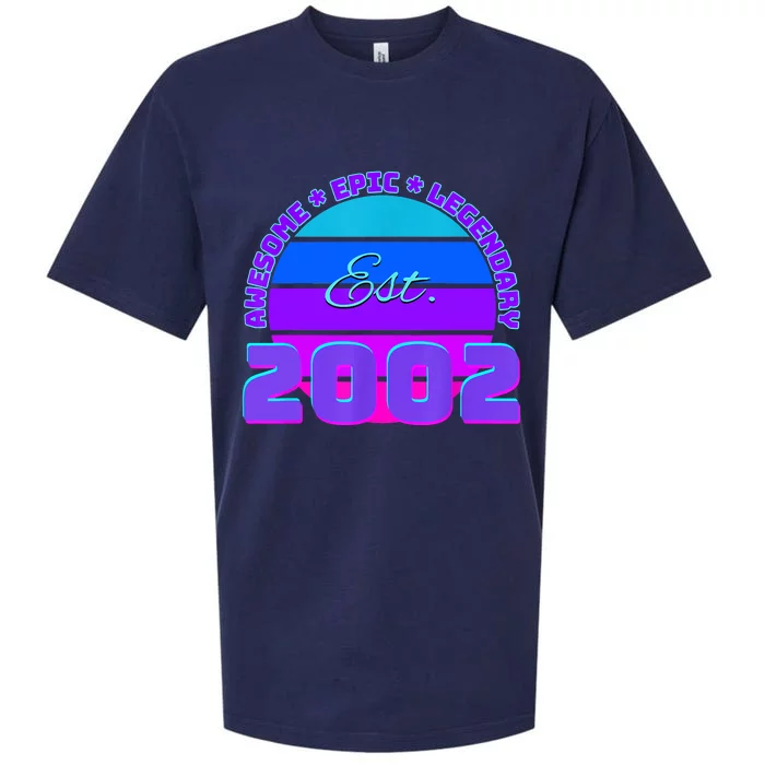 Awesome Since 2002, Born In 2002 Sueded Cloud Jersey T-Shirt