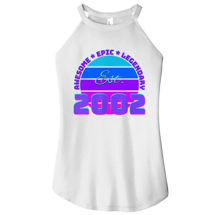 Awesome Since 2002, Born In 2002 Women’s Perfect Tri Rocker Tank