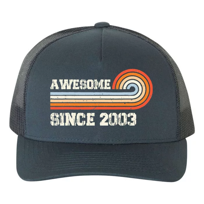 Awesome Since 2003 20th Birthday 20 Years Old Vintage Yupoong Adult 5-Panel Trucker Hat