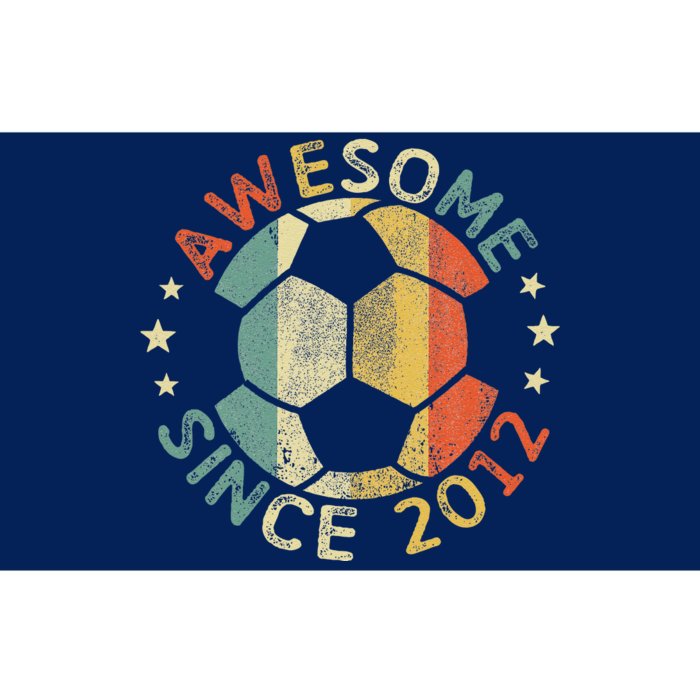 Awesome Since 2012 12th Birthday 12 Year Old Soccer Player Bumper Sticker