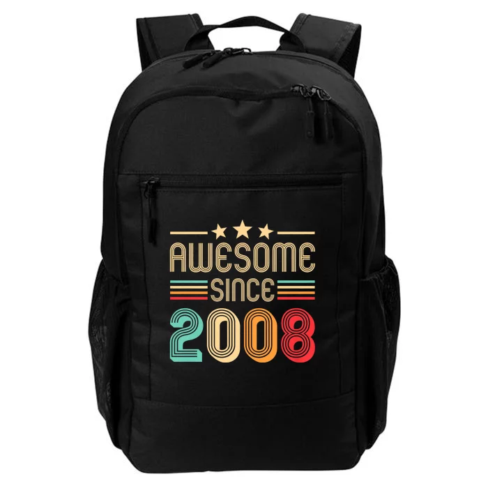 Awesome Since 2008 Birthday Retro Daily Commute Backpack