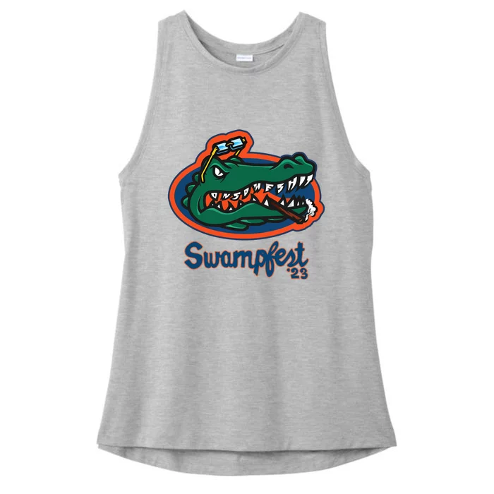 Adam22 Swampfest 23 Ladies Tri-Blend Wicking Tank