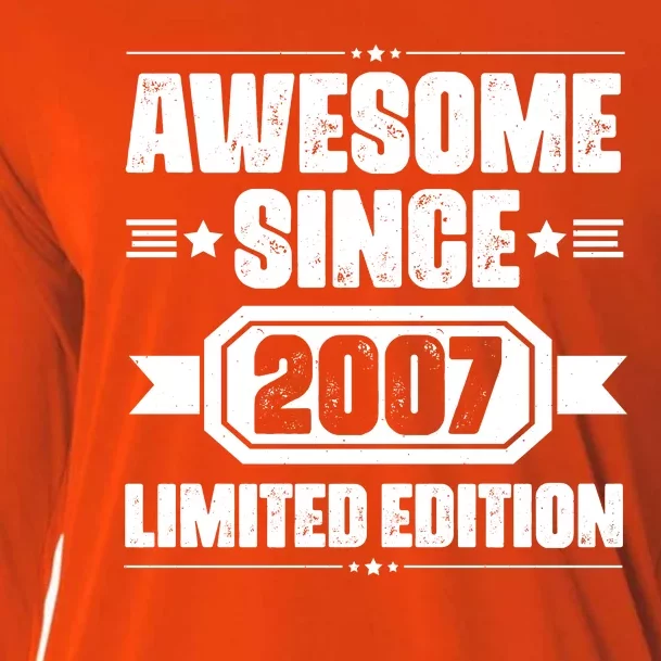 Awesome Since 2007 Limited Edition Cooling Performance Long Sleeve Crew