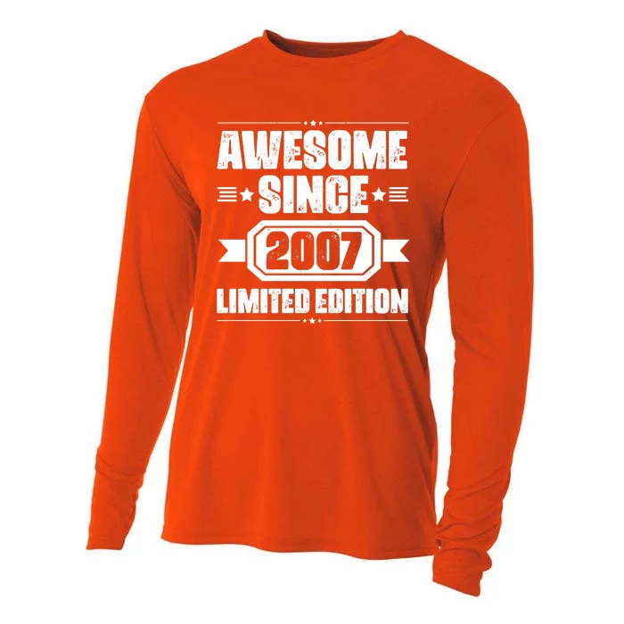 Awesome Since 2007 Limited Edition Cooling Performance Long Sleeve Crew