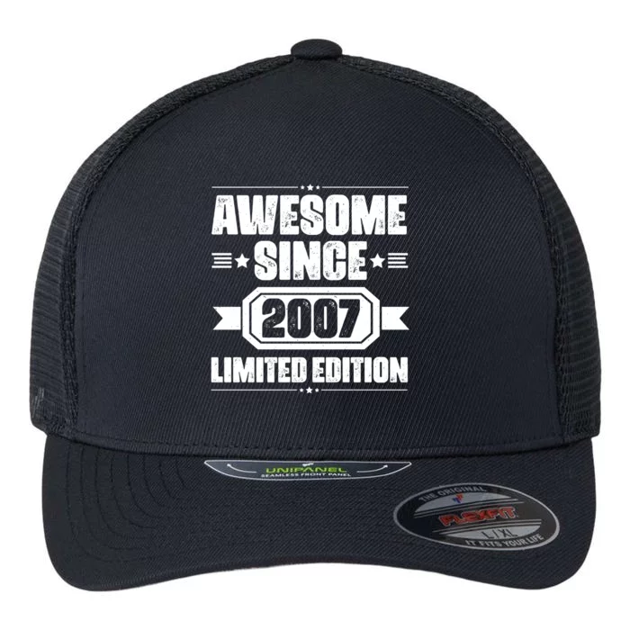 Awesome Since 2007 Limited Edition Flexfit Unipanel Trucker Cap