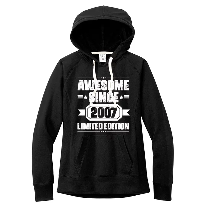 Awesome Since 2007 Limited Edition Women's Fleece Hoodie