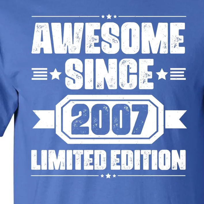 Awesome Since 2007 Limited Edition Tall T-Shirt