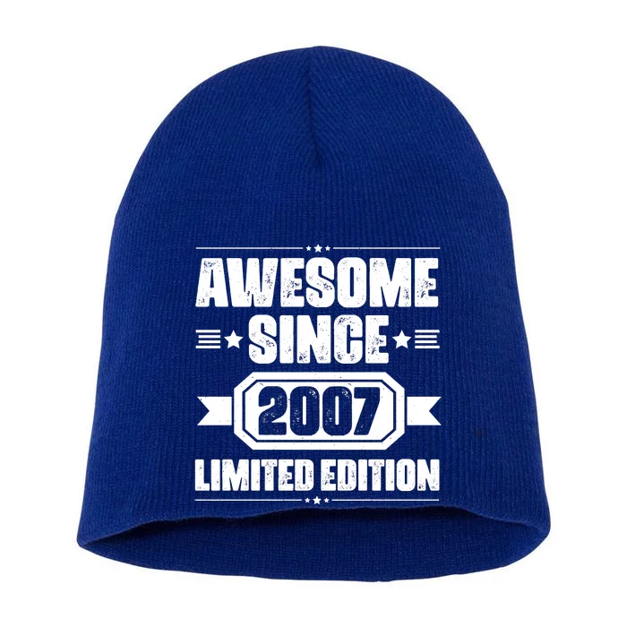 Awesome Since 2007 Limited Edition Short Acrylic Beanie