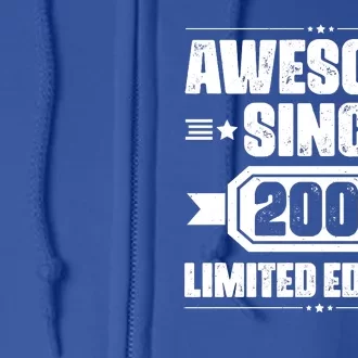 Awesome Since 2007 Limited Edition Full Zip Hoodie