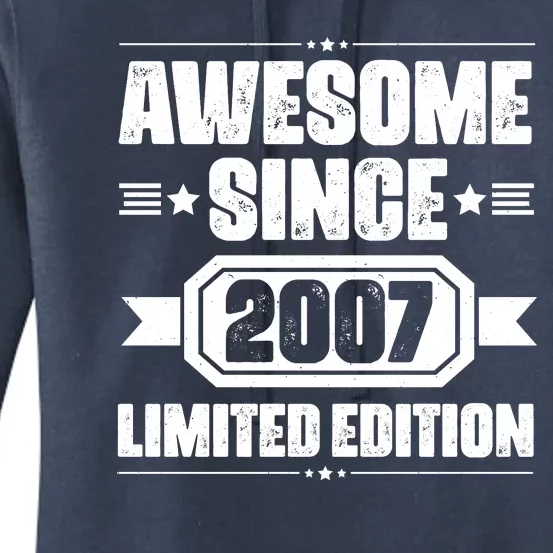 Awesome Since 2007 Limited Edition Women's Pullover Hoodie