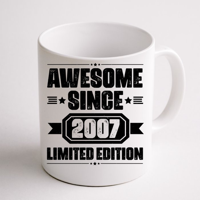 Awesome Since 2007 Limited Edition Front & Back Coffee Mug