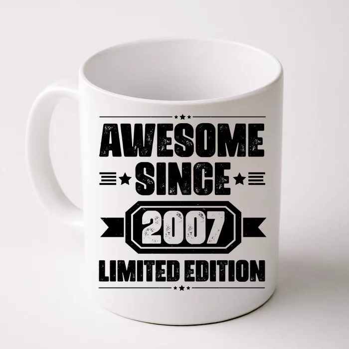 Awesome Since 2007 Limited Edition Front & Back Coffee Mug